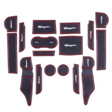 画像1: ポケットラバーマット RED[SK] (1)