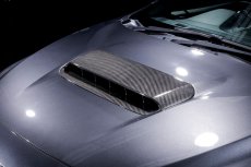 画像5: ボンネット インテークカバー カーボン[VB] (5)