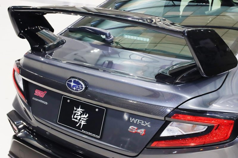 湾岸(ワンガン) リアウィング WRX S4 VBH VB スバル 外装 エアロ リア